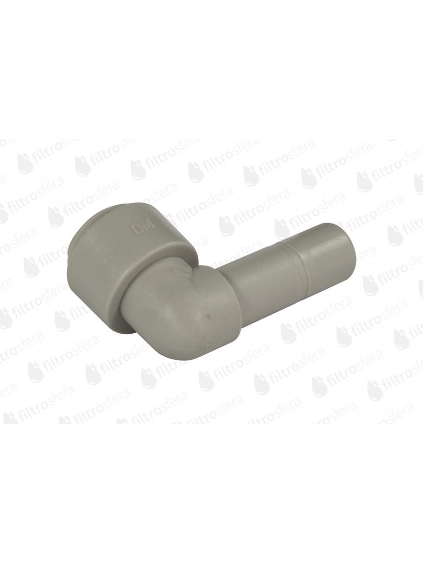 Kolanko łączące wężyk DMfit A4TEU6 (1/4" tube x 3/8" stem)