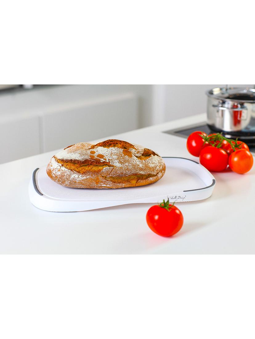 Deska kuchenna do krojenia dwustronna Vialli Design LIVIO 23703 (biała)