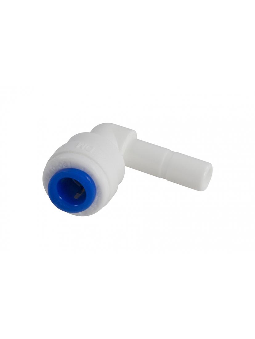 Kolanko łączące wężyk DMfit ATEU0404B (1/4" tube x 1/4" stem)