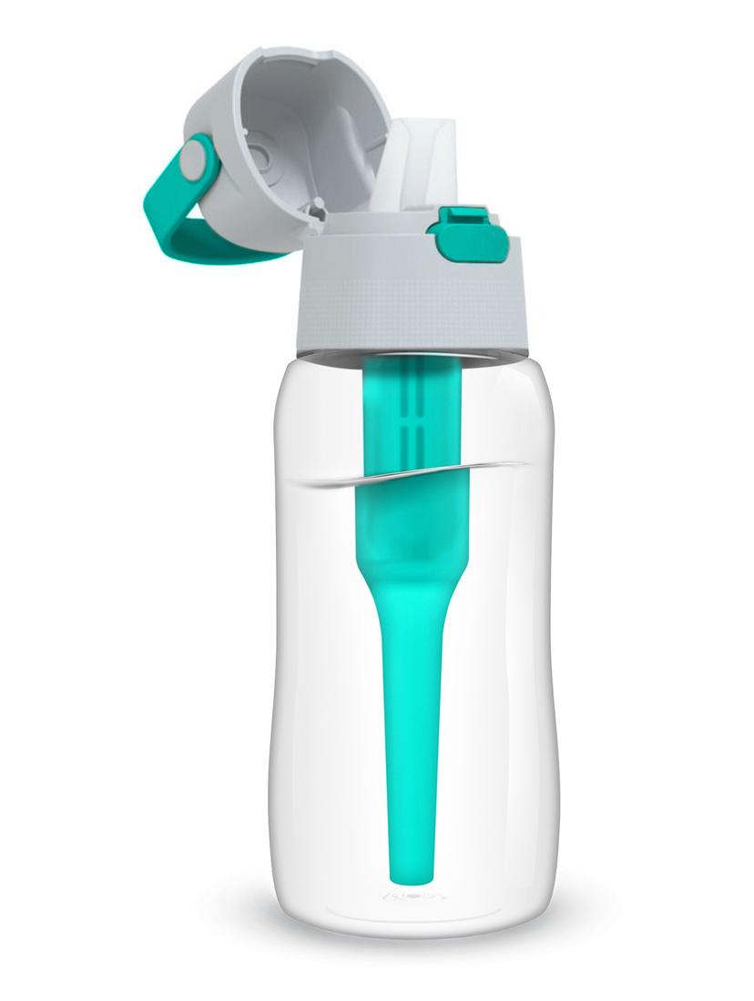 Butelka filtrująca Dafi SOLID 0,5L z wkładem filtrującym (turkusowa)