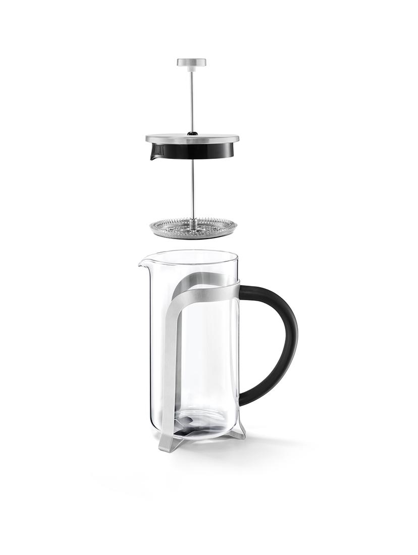 Zaparzacz do kawy french press 800 ml Tchibo (srebrny)