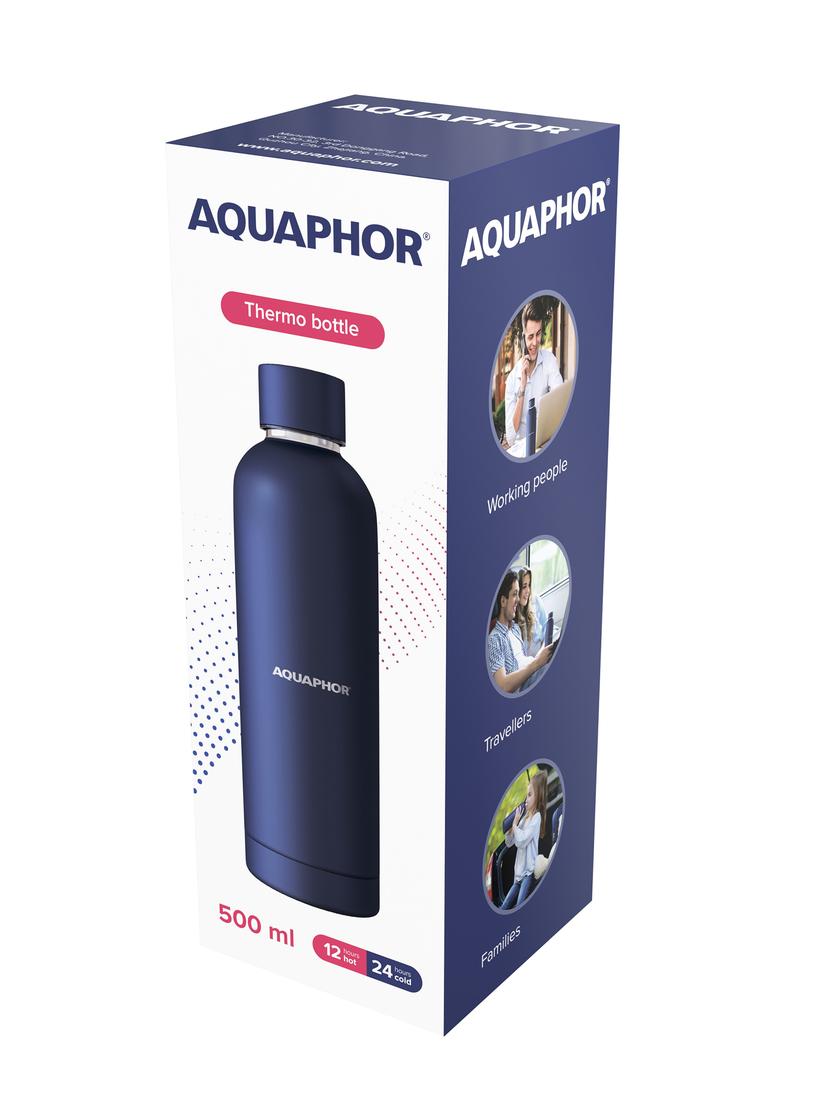 Butelka termiczna Aquaphor 500ml (niebieska)