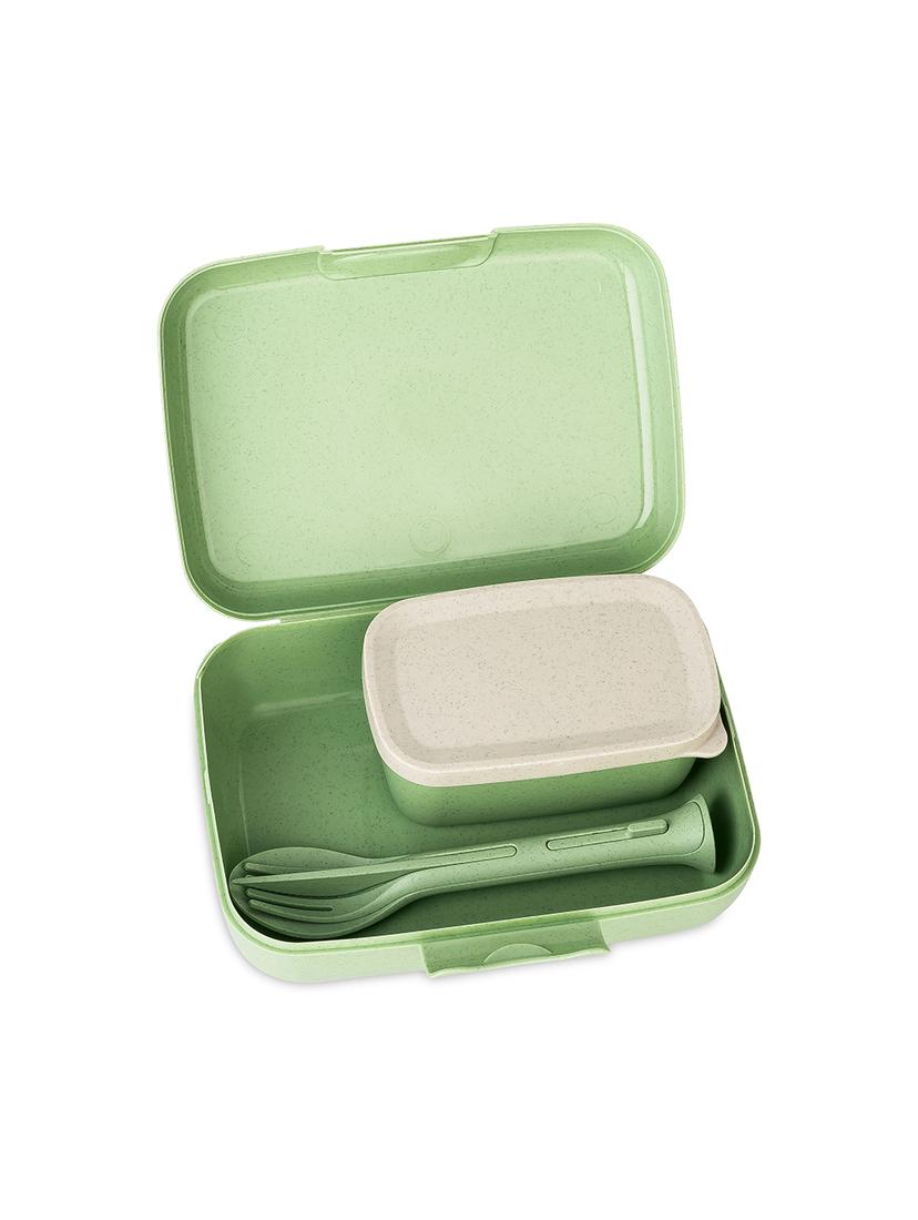 Lunchbox + sztućce Koziol CANDY READY 7272703 (zielony)