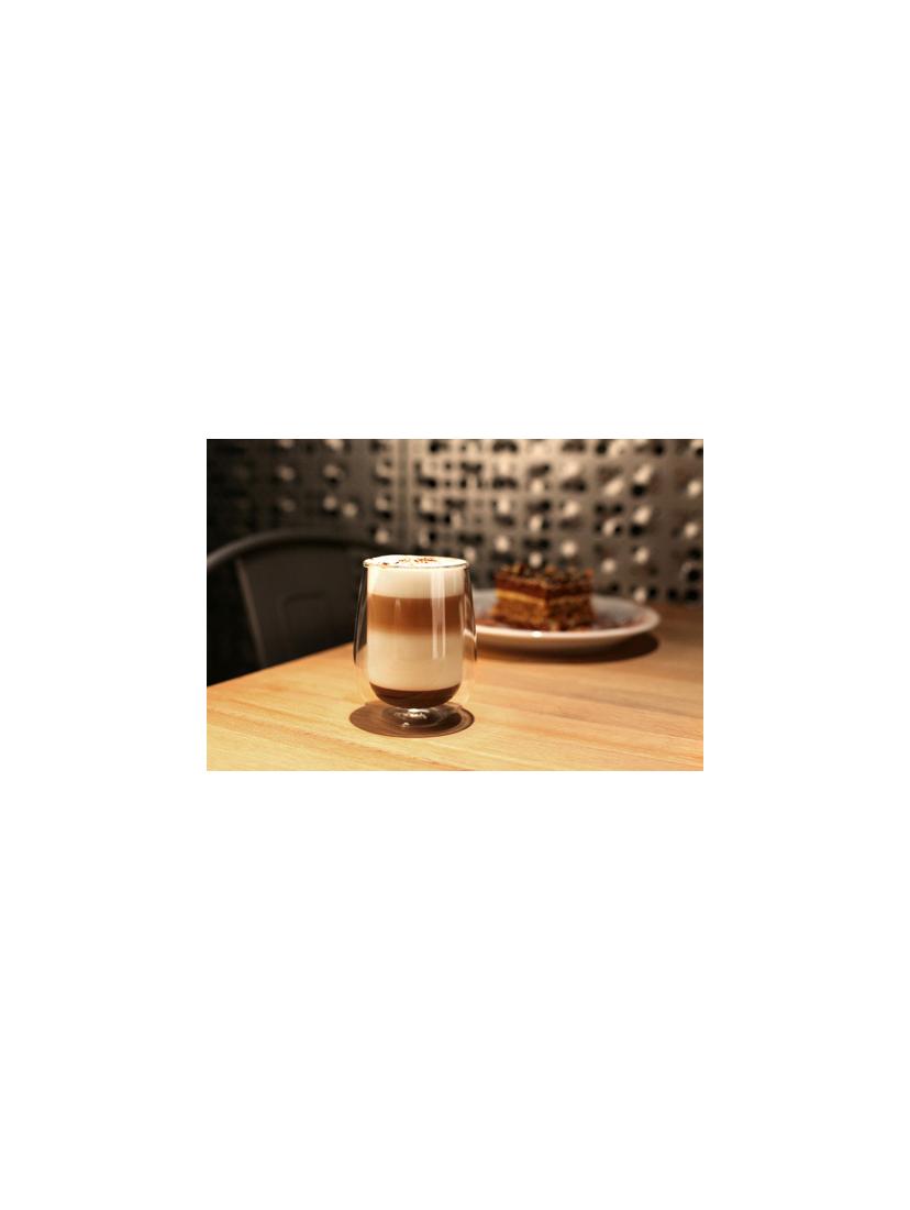 Szklanka termiczna do kawy i herbaty Vialli Design AMO 400ml 20252 (zestaw 2szt.)