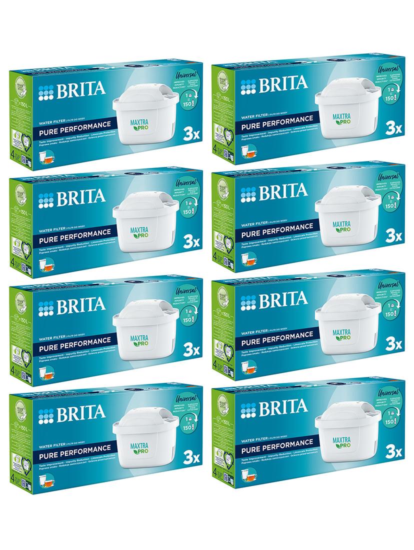 Filtr wody wkład do dzbanka Brita Maxtra+ Pure Performance 8x3szt.