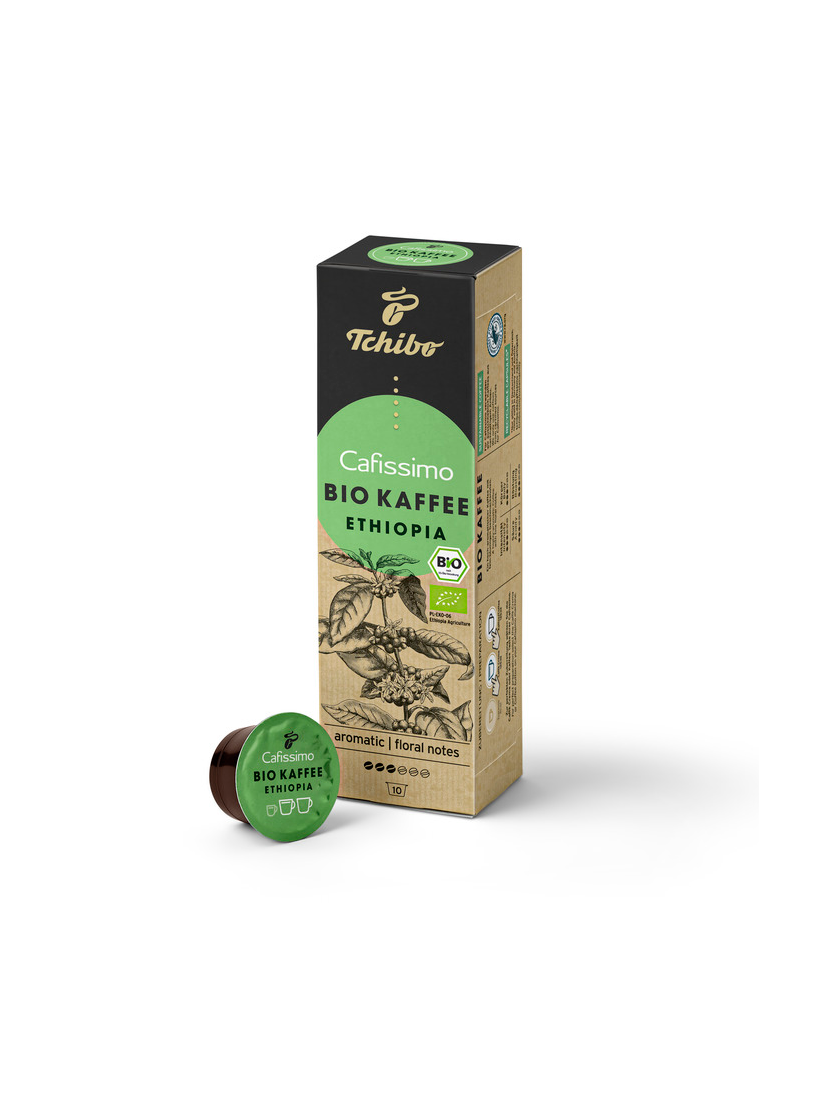 Kawa kapsułki Tchibo Cafissimo BIO Kaffee Ethiopia (30 kapsułek)