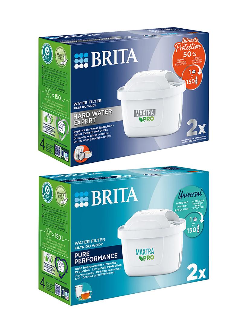 Filtr wody wkład do dzbanka Brita Maxtra PRO Hard Water Expert 2szt.+ PRO  Pure Performance 2szt.