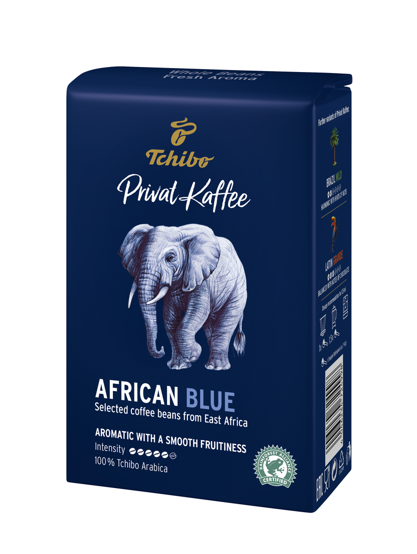 Kawa ziarnista Tchibo Privat Kaffee African Blue 500g