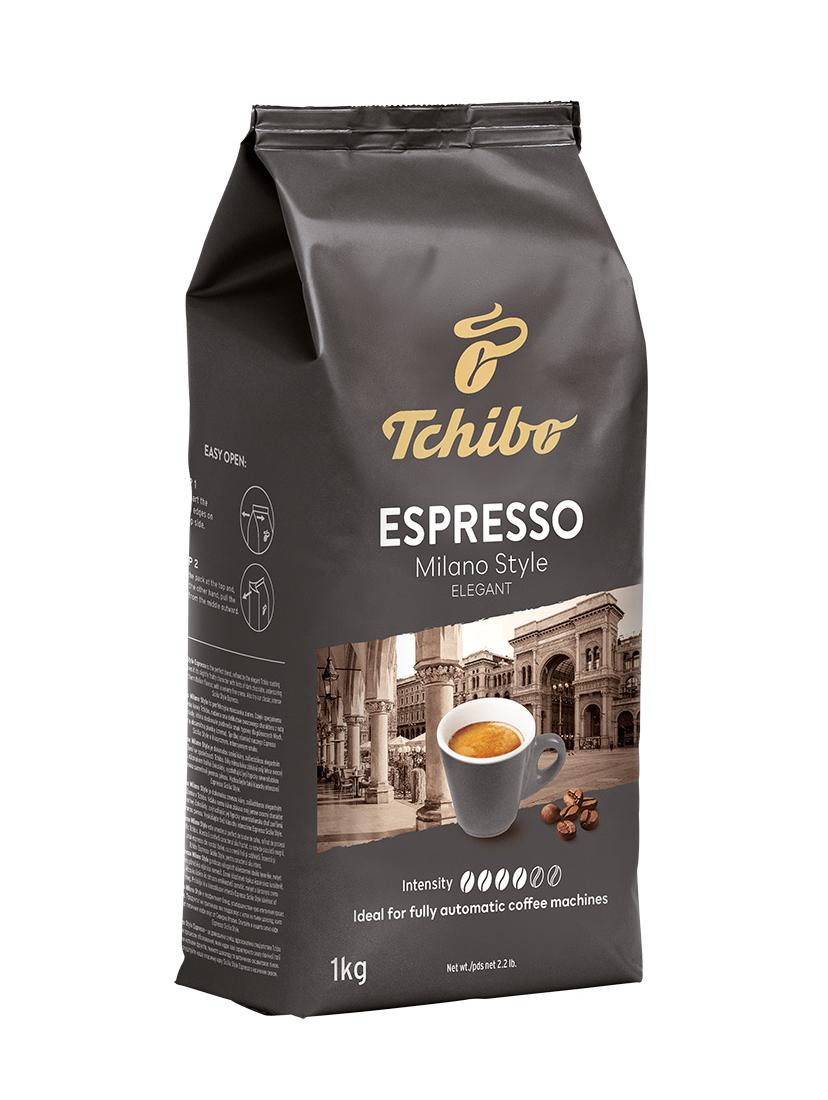 Kawa ziarnista Tchibo Sicilia / Milano / Intense 3kg+ szklanki termiczne do latte FilterLogic CFL-670 w zestawie