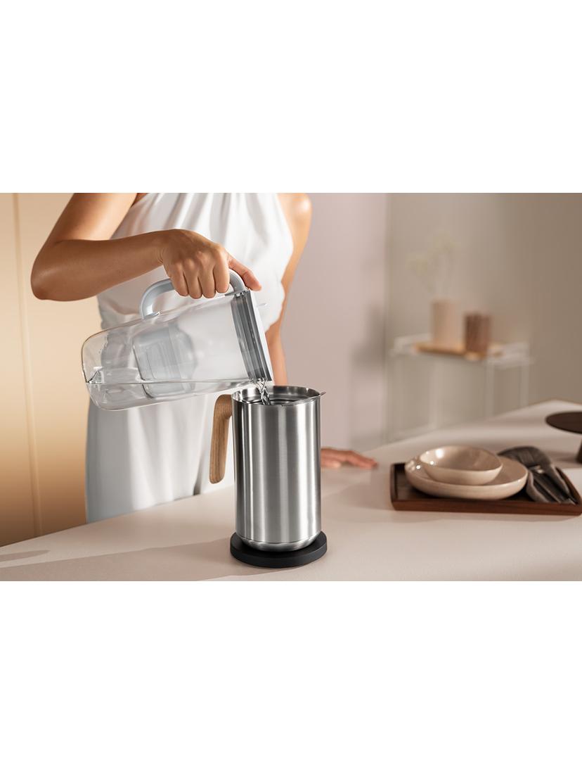 Dzbanek filtrujący Brita Glass +10 filtrów Maxtra PRO Pure Performance (szary)
