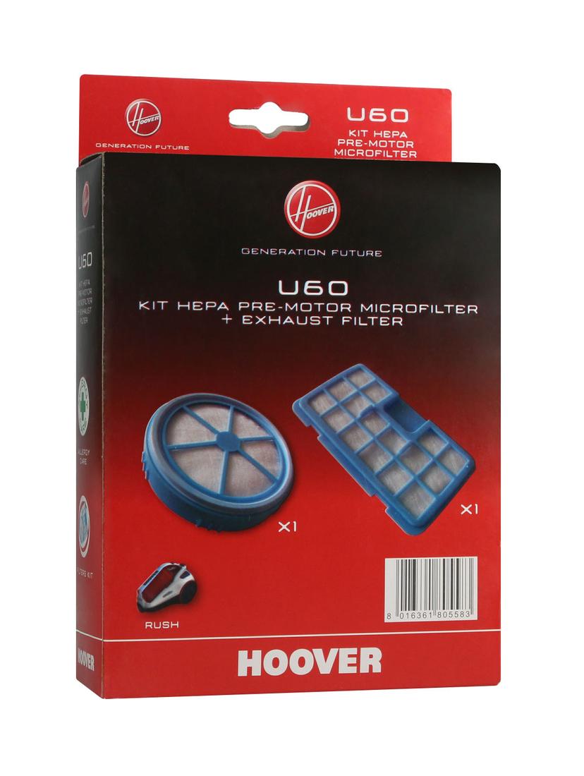 Zestaw filtrów do odkurzacza Hoover Candy U60