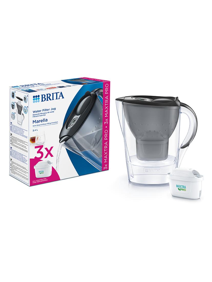 Dzbanek filtrujący Brita Marella Cool +3 filtry Maxtra PRO Pure Performance (grafitowy)