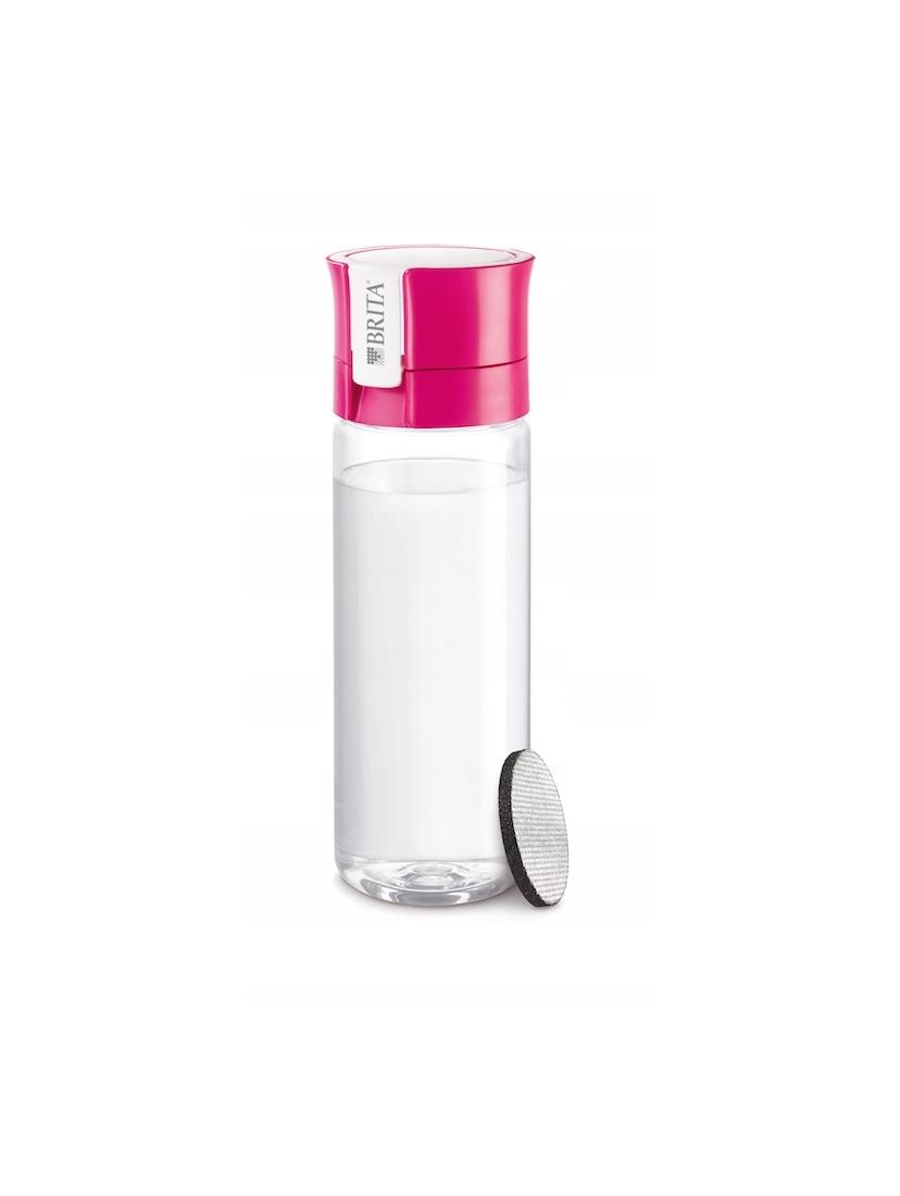 Butelka filtrująca Brita Fill&Go Vital (różowa) +4 dyski