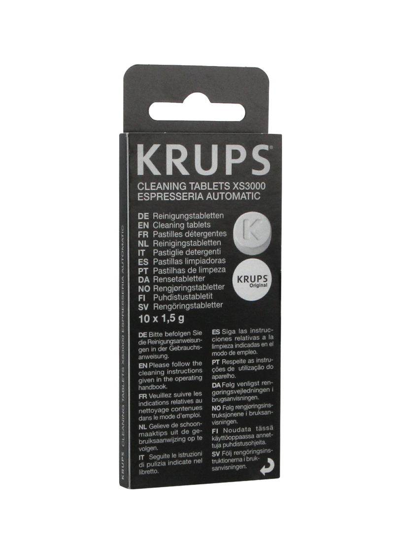 Zestaw do konserwacji ekspresu Krups (3x filtr CFL-701B + tabletki XS3000 + odkamieniacz F054)
