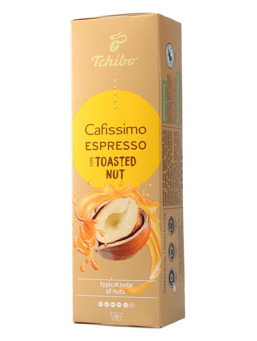 Kawa kapsułki Tchibo Cafissimo Espresso Prażony Orzech 10 kapsułek