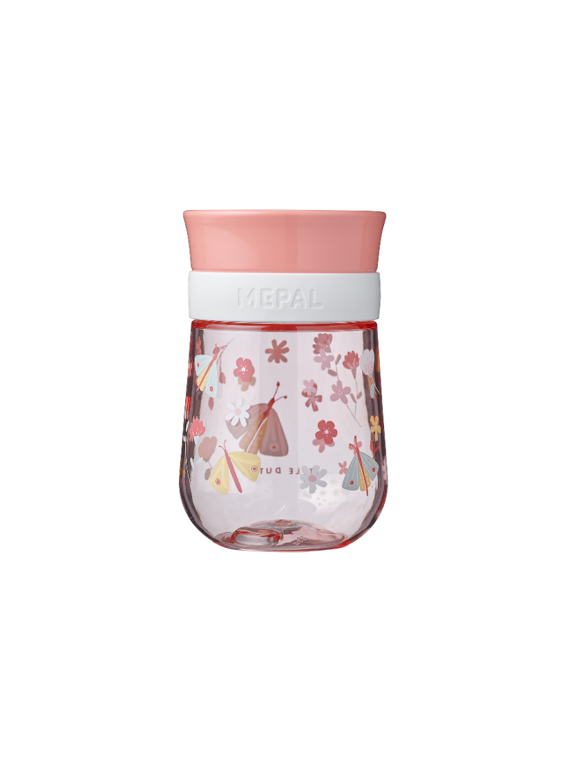 Kubek treningowy dla dziecka Mepal MIO Flowers & Butterflies 300ml 108016065243