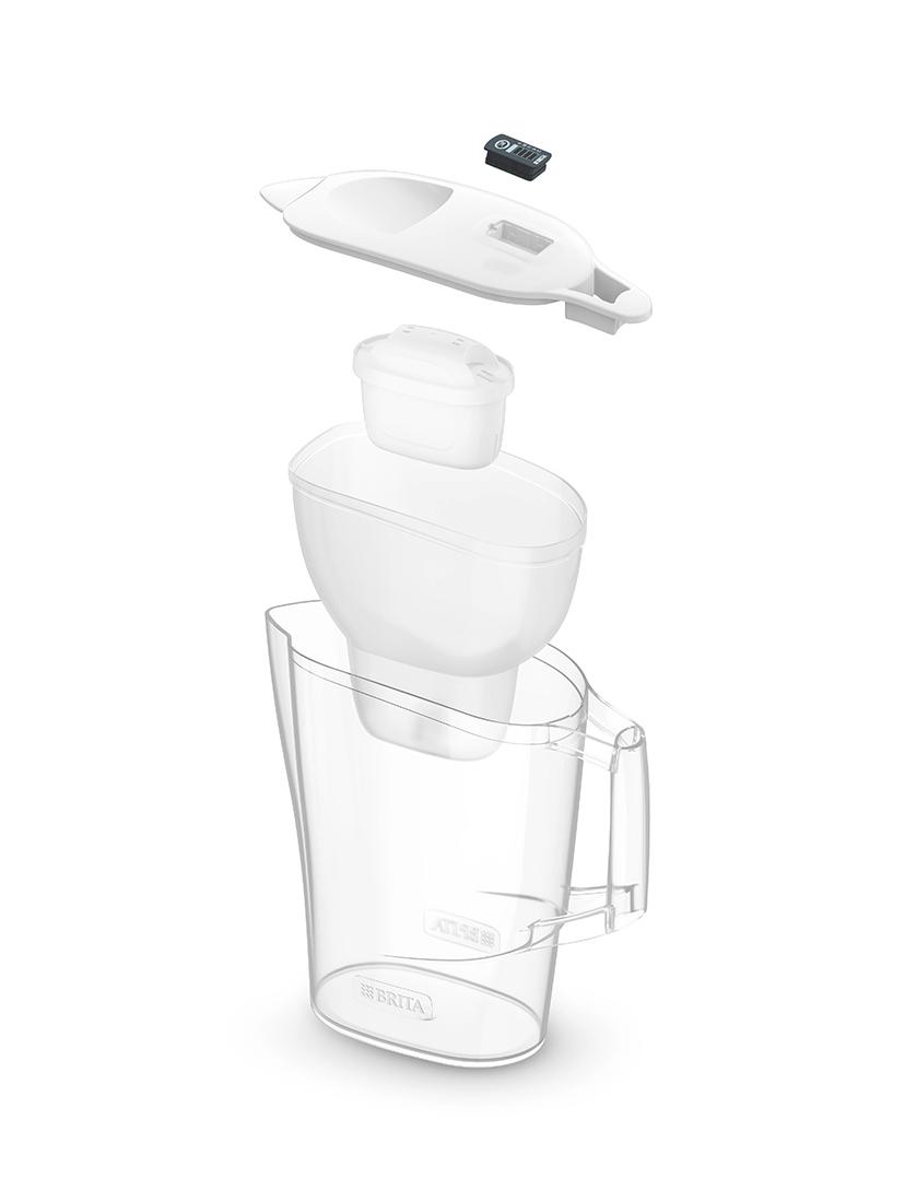 Dzbanek filtrujący Brita Aluna Frosted (biały) +9 filtry Brita Maxtra PRO Pure Performance