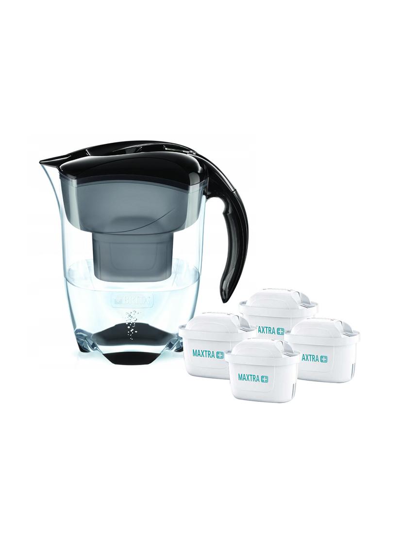 Dzbanek filtrujący Brita Elemaris Cool (czarny) +4 filtry Maxtra Plus