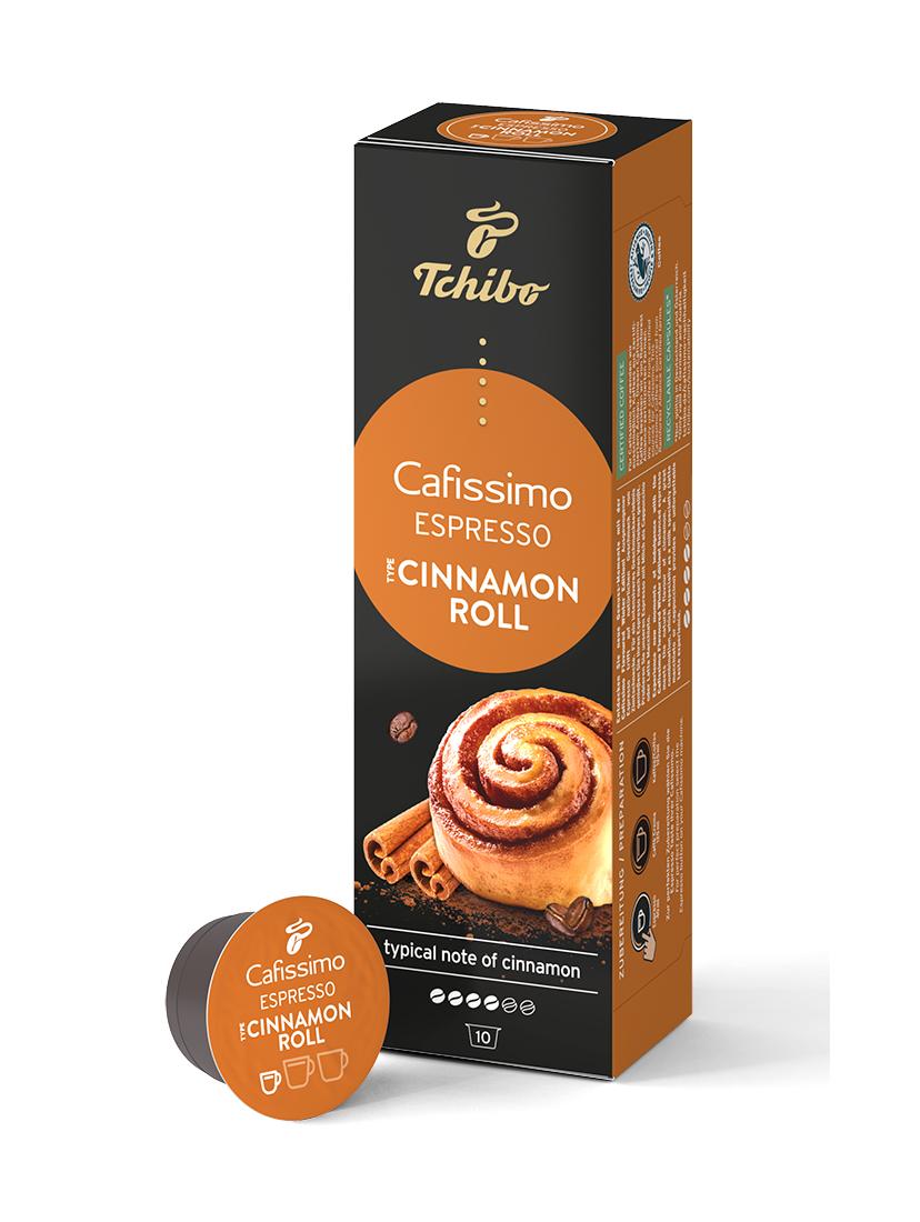 Kawa kapsułki Tchibo Cafissimo Espresso Cinnamon Roll 10 kaps.