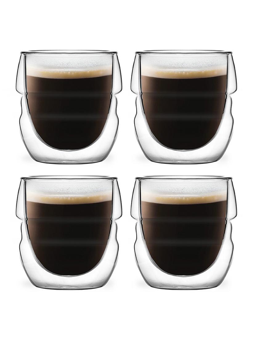 Szklanki termiczne do kawy espresso Vialli Design SFERICO 70ml (4szt.) 27947