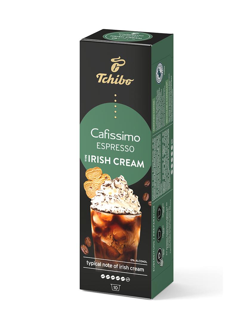 Kawa kapsułki Tchibo Cafissimo Espresso Irish Cream 80 szt. + stojak w zestawie