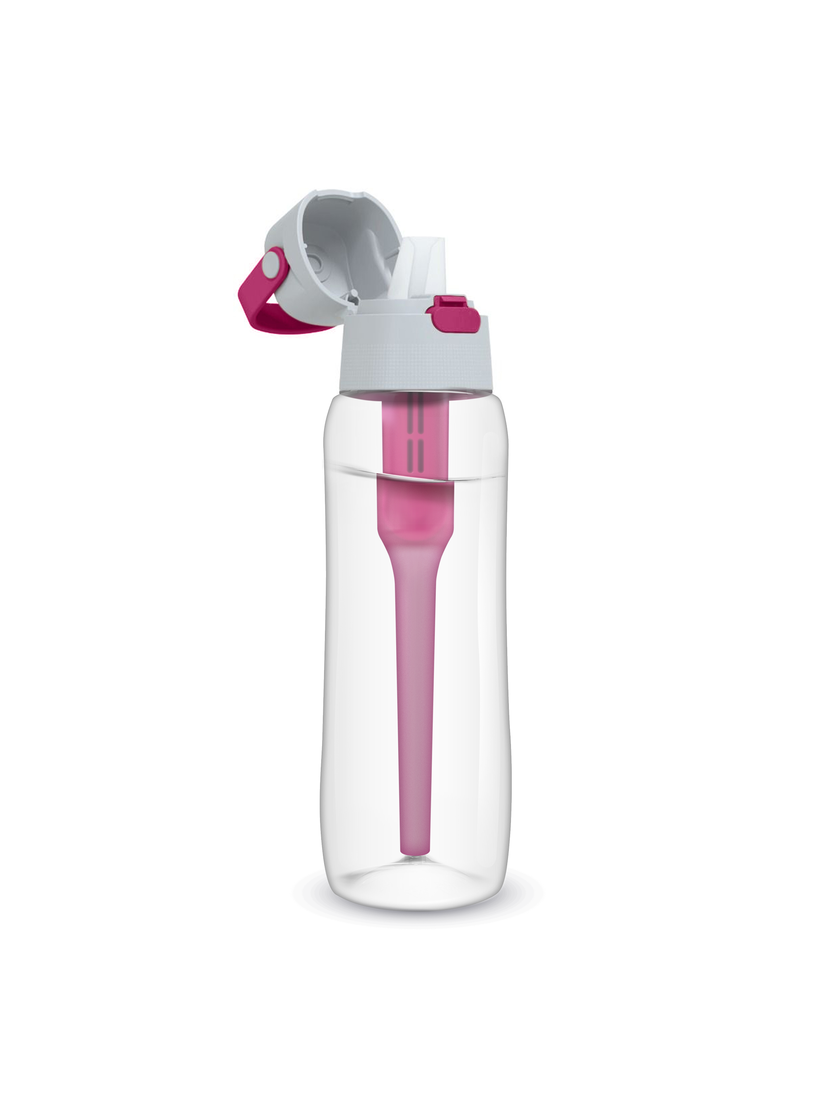 Butelka filtrująca Dafi SOLID 0,7L +6 wkładów filtrujących (różowa)