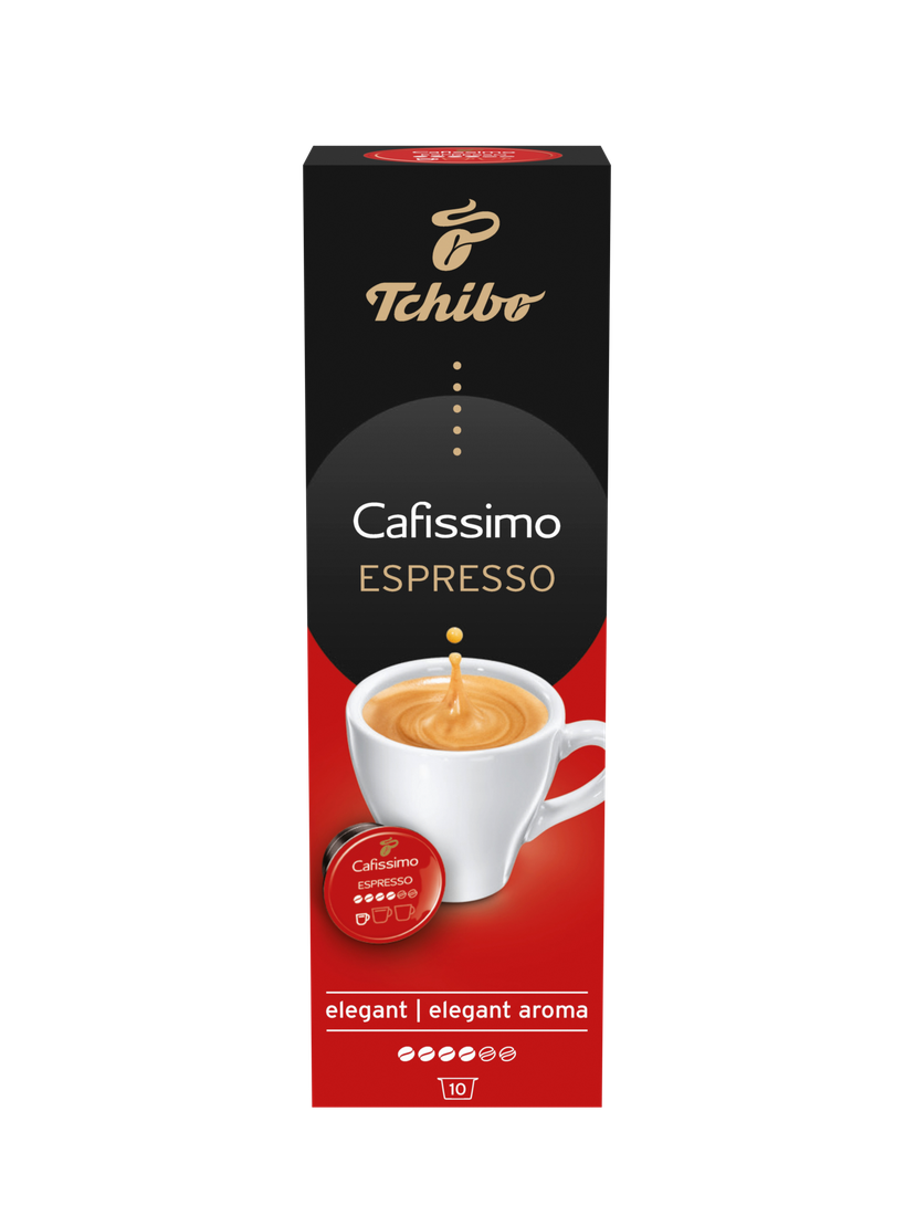Kawa kapsułki Tchibo Cafissimo Espresso Elegant Aroma 10 kaps.v2