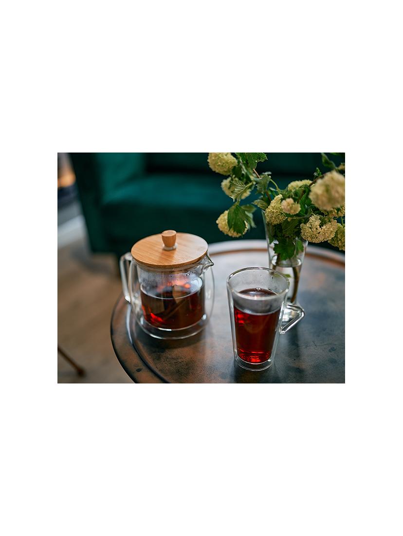 Kawa ziarnista Tchibo Barista Espresso Dark 3kg + szklanki termiczne do latte z uchem FilterLogic CFL-675B w zestawie