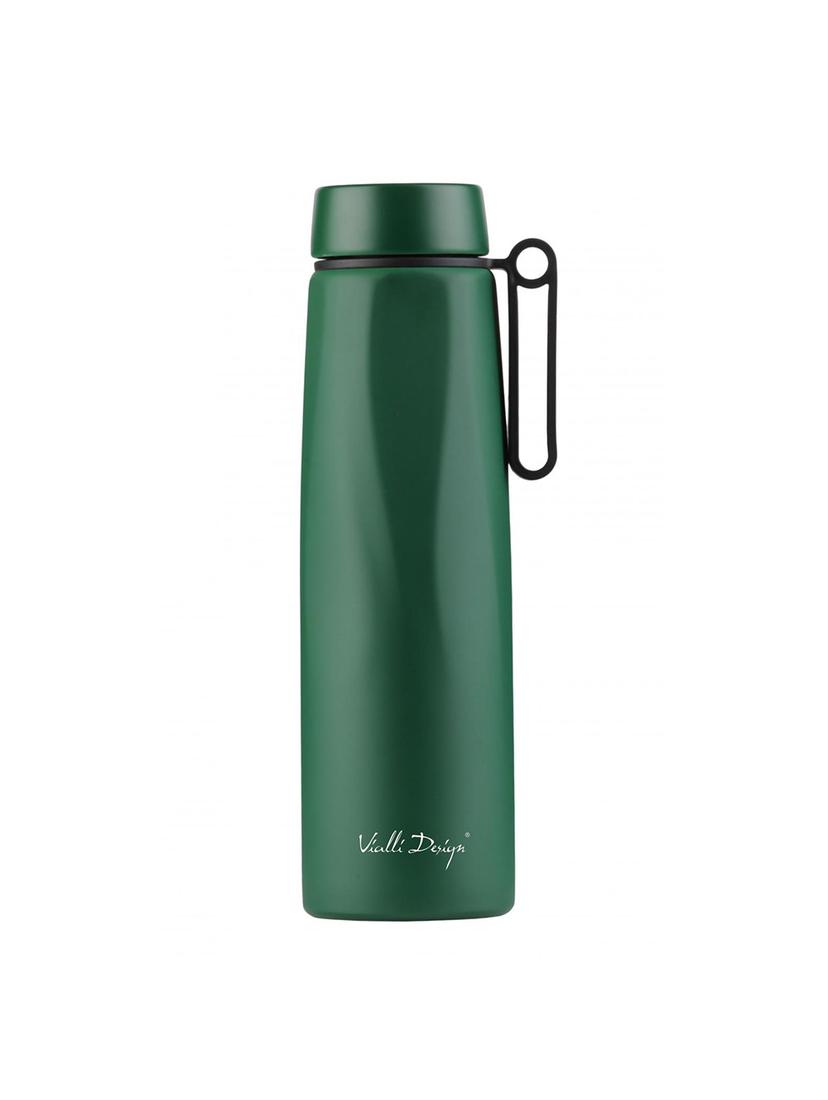 Butelka termiczna Vialli Design FUORI 500ml z uchwytem 12/24h (zielona)