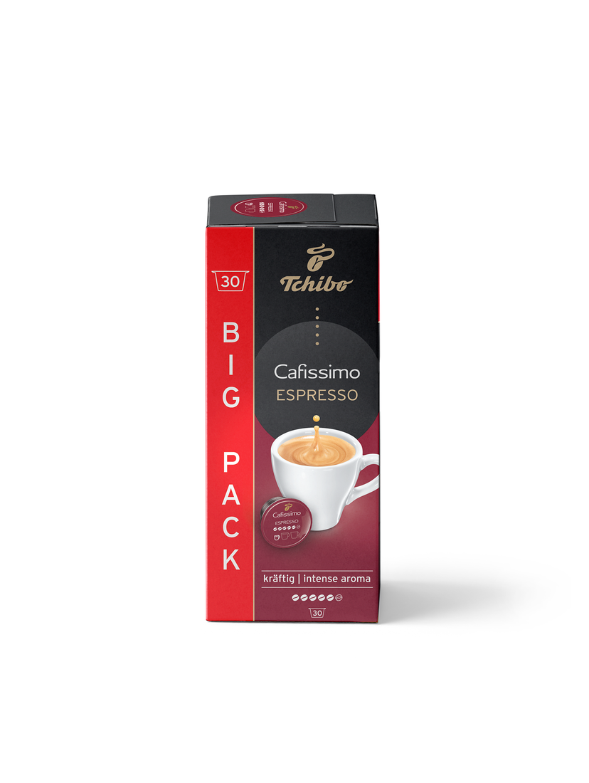 Kapsułki kawa Tchibo Fine Aroma / Espresso Intense / Crema Fine Aroma (zestaw promocyjny 90szt.)
