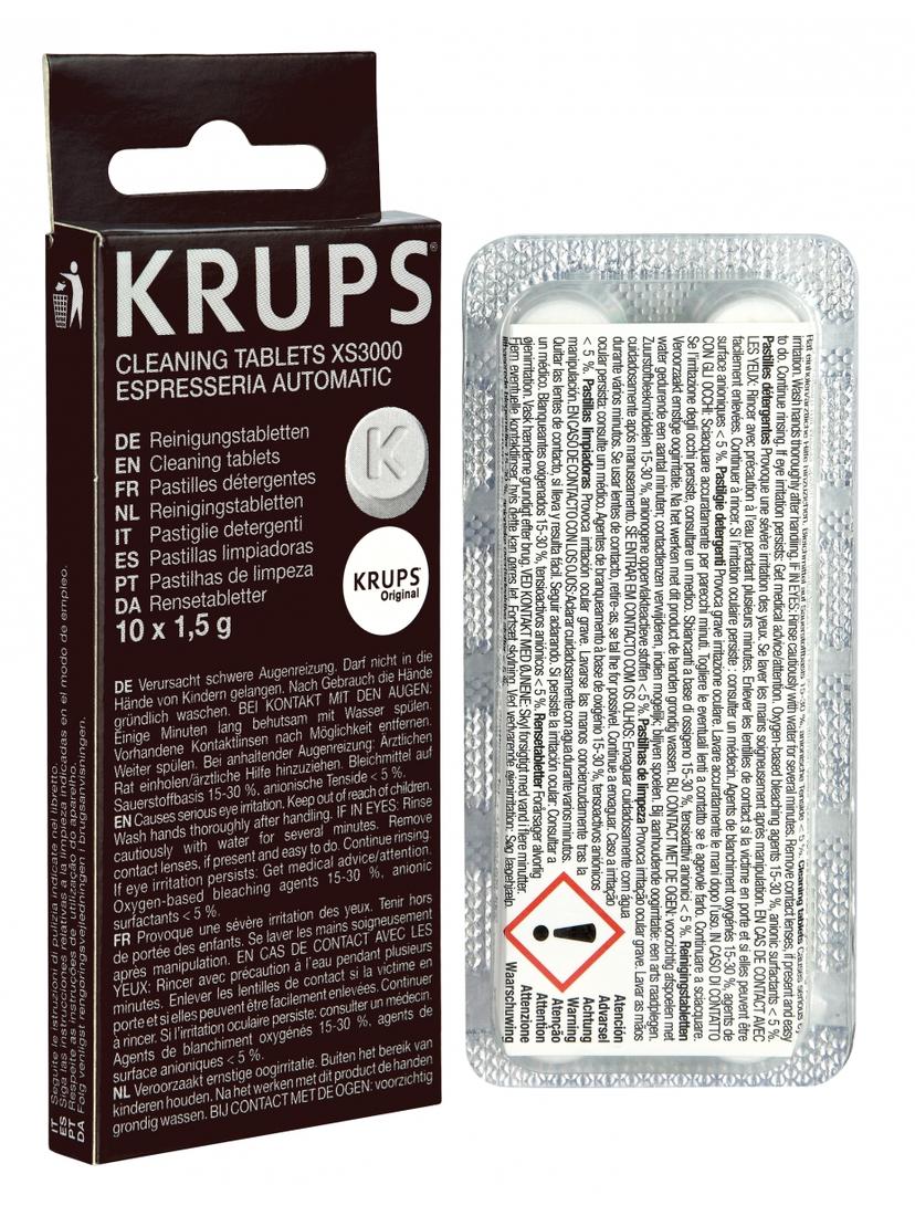 Tabletki czyszczące do ekspresu Krups XS3000 (10 szt.)