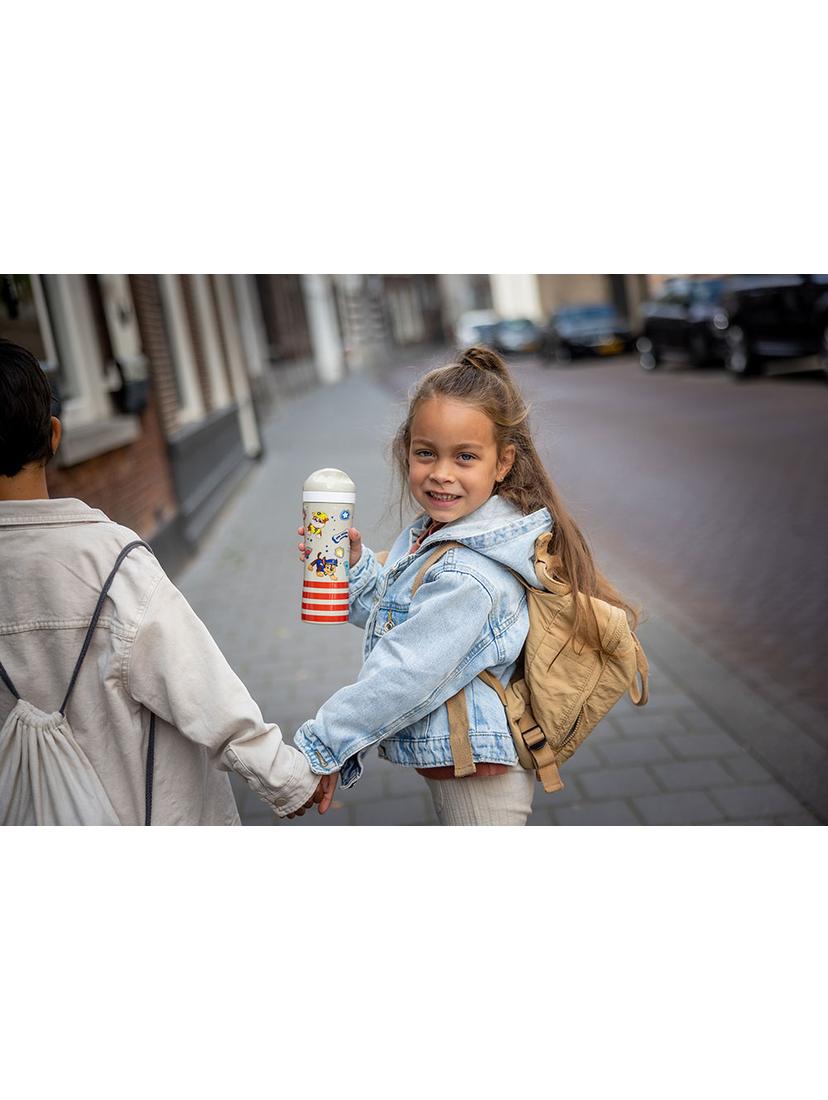 Zestaw śniadaniowy Koziol PSI PATROL beżowy (lunchbox Candy L + butelka bidon na wodę 425ml)