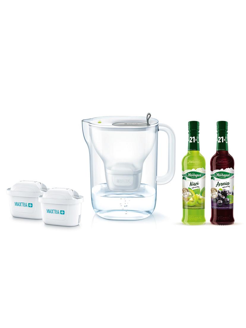 Dzbanek filtrujący Brita Style XL +2 filtry Maxtra Plus Pure Performance (szary)