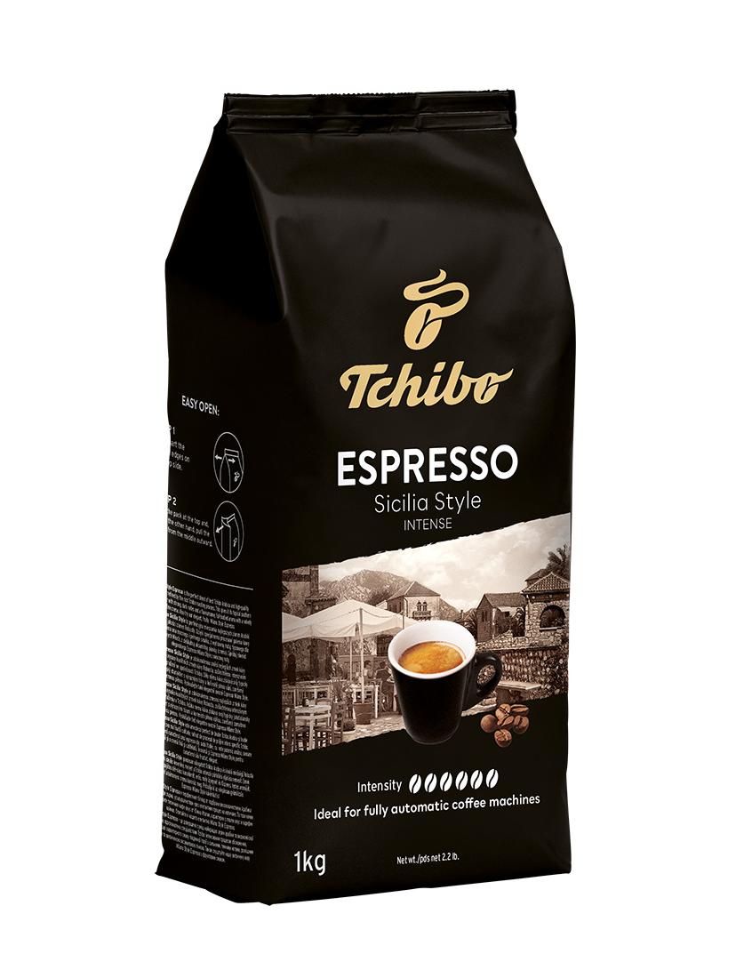 Kawa ziarnista Tchibo Sicilia / Milano / Intense 3kg+ szklanki termiczne do latte FilterLogic CFL-670 w zestawie