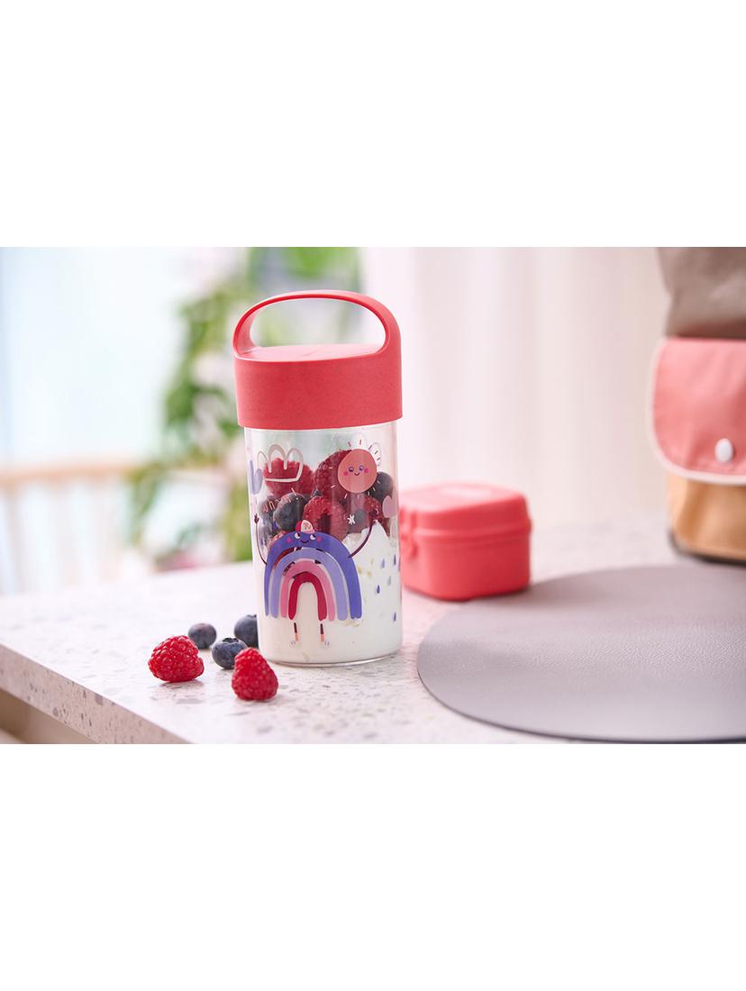 Zestaw śniadaniowy dla dzieci duży Koziol DREAMS (lunchbox + lunchbox mini + snackpot + butelka bidon na wodę 500ml)