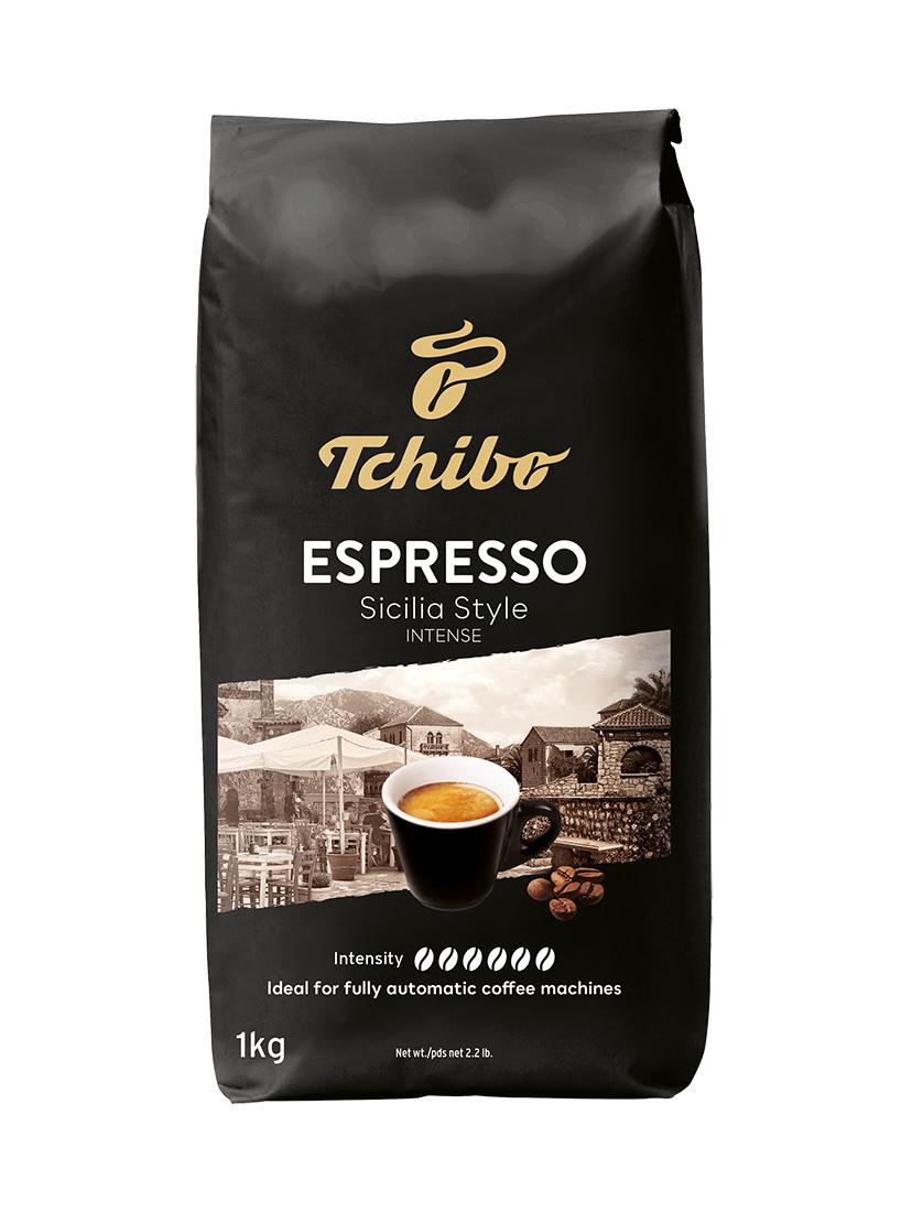 Kawa ziarnista Tchibo Sicilia / Milano / Intense 3kg+ szklanki termiczne do espresso FilterLogic CFL-655 w zestawie