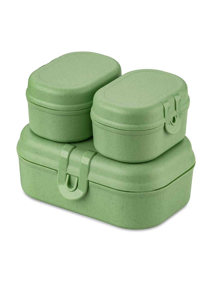 Lunchbox zestaw Koziol PASCAL READY MINI 7151703 (zielony)