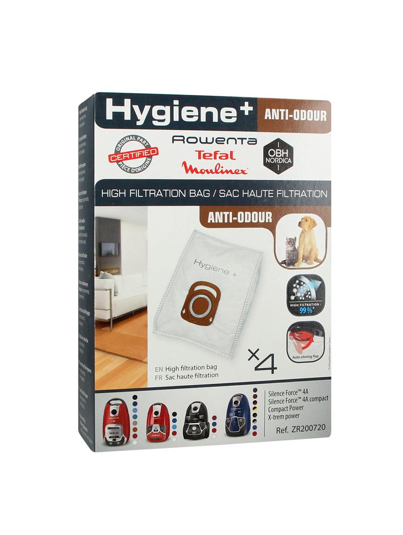 Worki do odkurzacza Rowenta ZR200720 Hygiene Plus (4szt.)