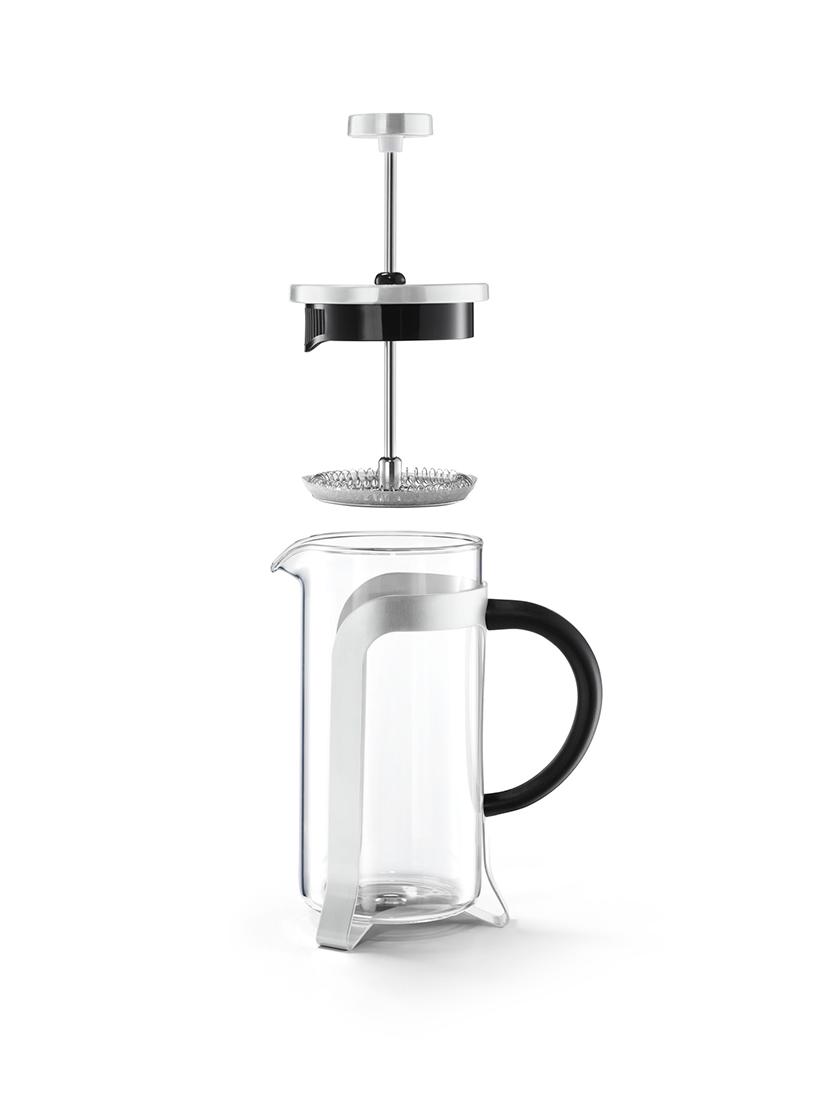 Zaparzacz do kawy french press 300 ml Tchibo (srebrny)