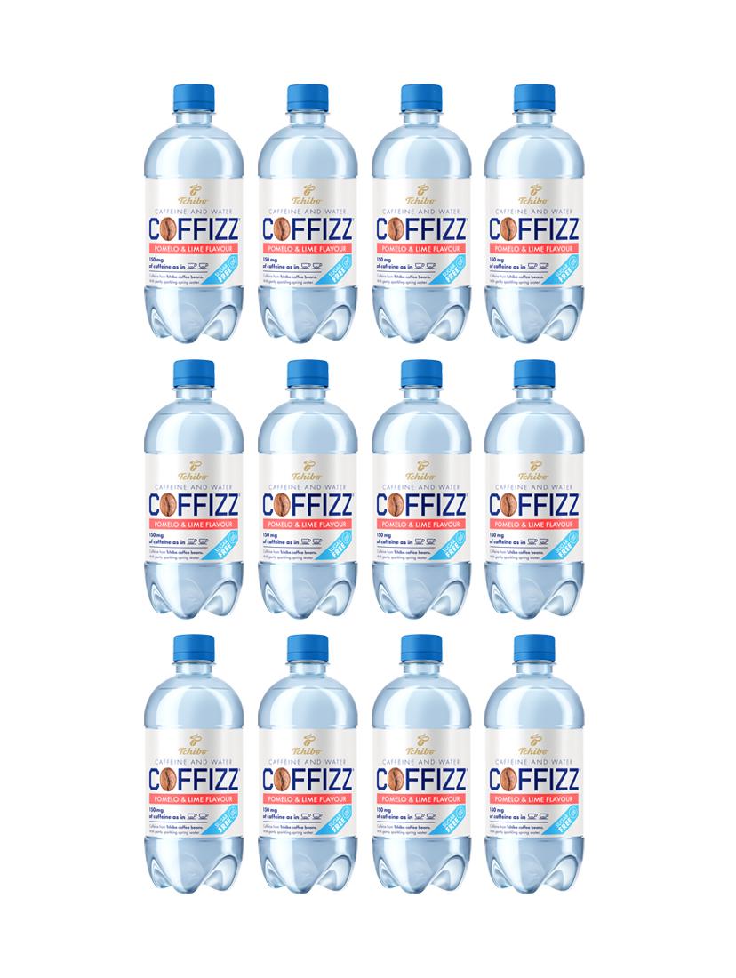Napój z kofeiną woda smakowa Tchibo Coffizz Pomelo & Lime Flavour 500ml (12szt.)