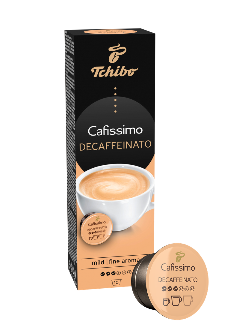 Kawa kapsułki Tchibo Cafissimo Decaffeinated 8x10 kaps.