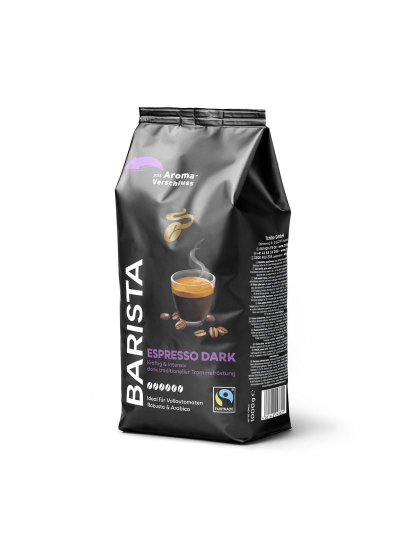 Kawa ziarnista Tchibo Barista Espresso Dark 3kg + szklanki termiczne do espresso FilterLogic CFL-655 w zestawie