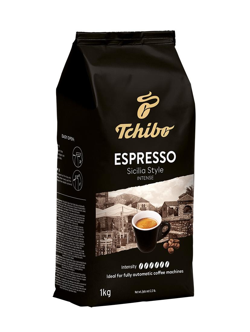 Kawa ziarnista Tchibo Sicilia 3kg + szklanki termiczne do cappuccino FilterLogic CFL-660 w zestawie