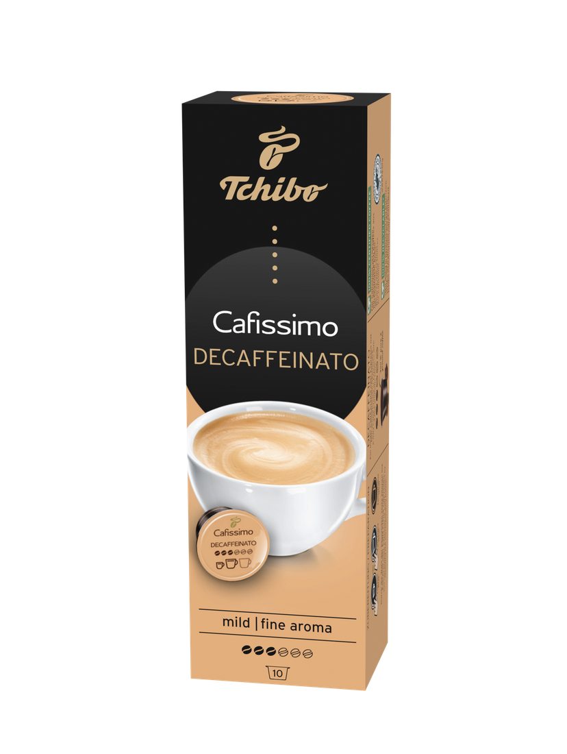 Kawa kapsułki Tchibo Cafissimo Decaffeinated 8x10 kaps.