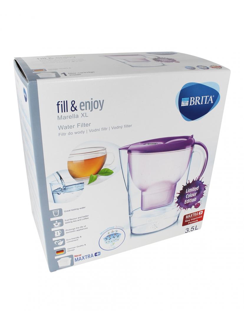 Dzbanek filtrujący Brita Marella XL +4 filtry Maxtra Plus (intensywny fiolet) Limited Edition