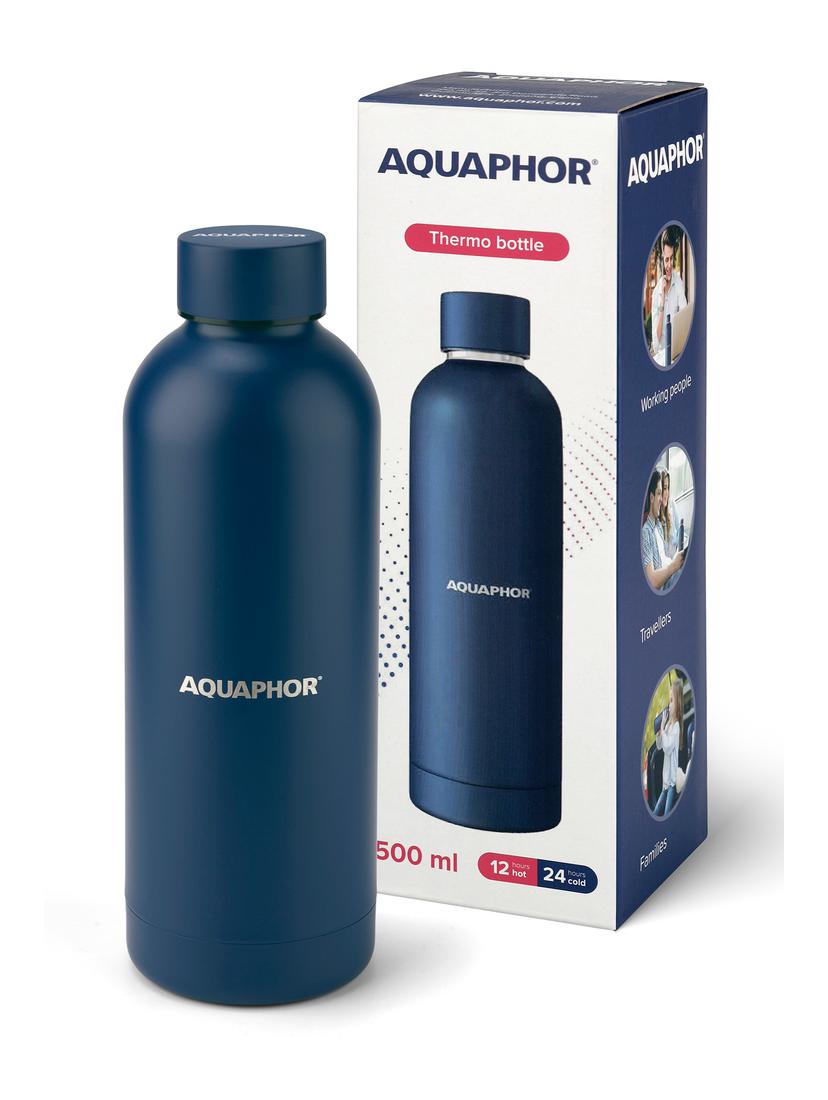 Butelka termiczna Aquaphor 500ml (niebieska)