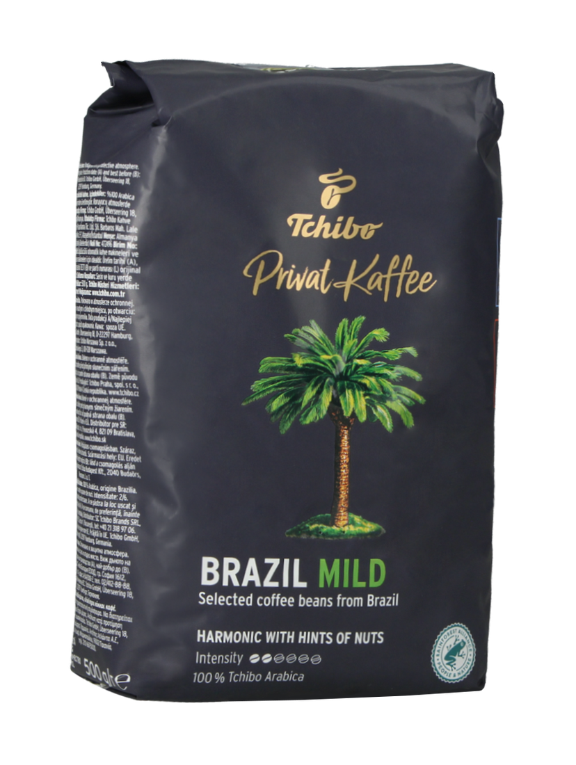 Kawa ziarnista Tchibo Privat Kaffee Brazil + Guatemala + African Blue 3x500g