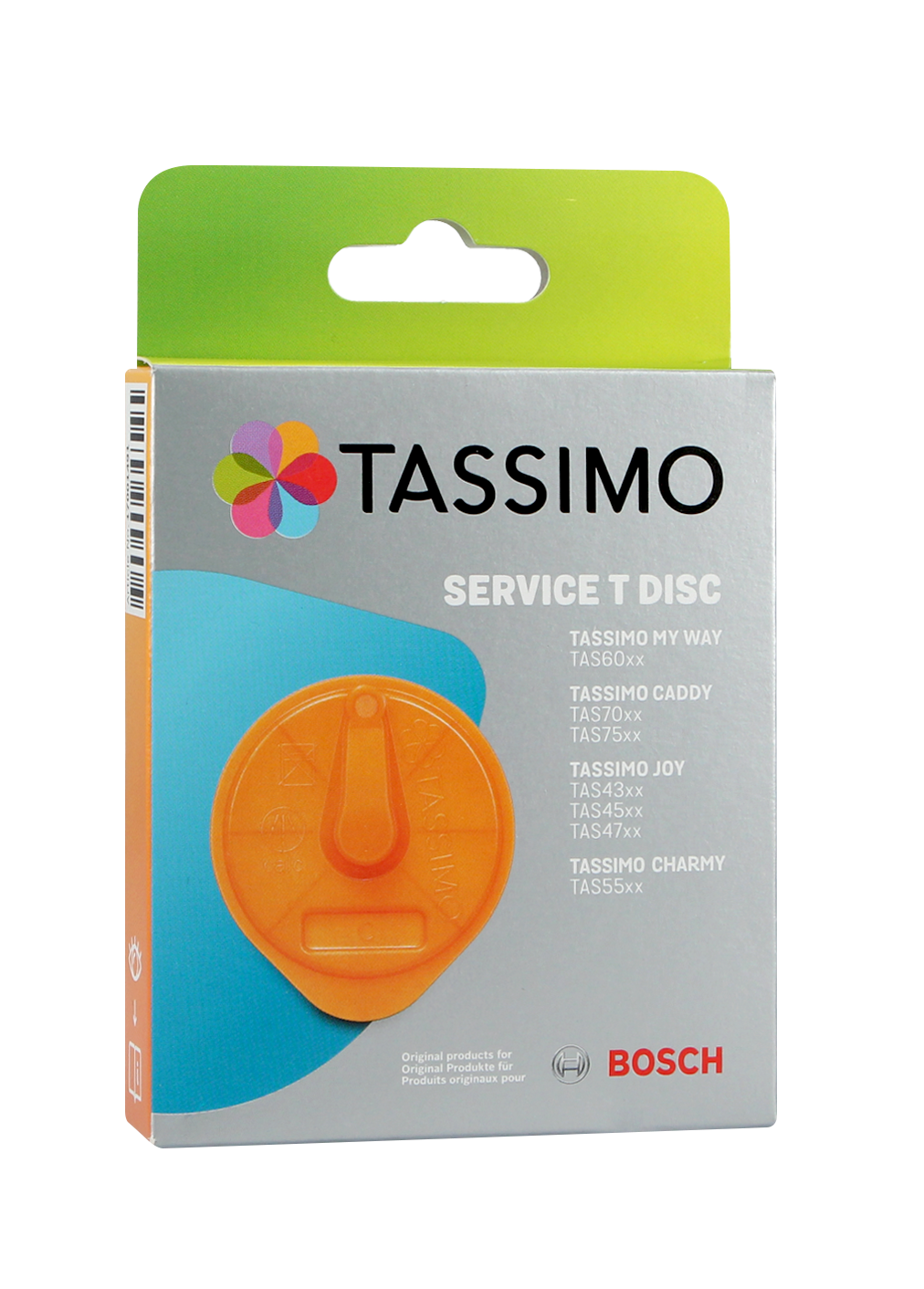 Dysk serwisowy Bosch Tassimo T-Disk 17001491 (pomarańczowy)