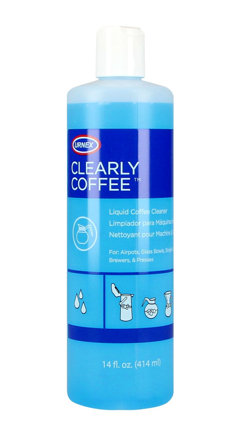 Płyn do czyszczenia szkła i dzbanków kawy Urnex Clearly Coffee 414ml