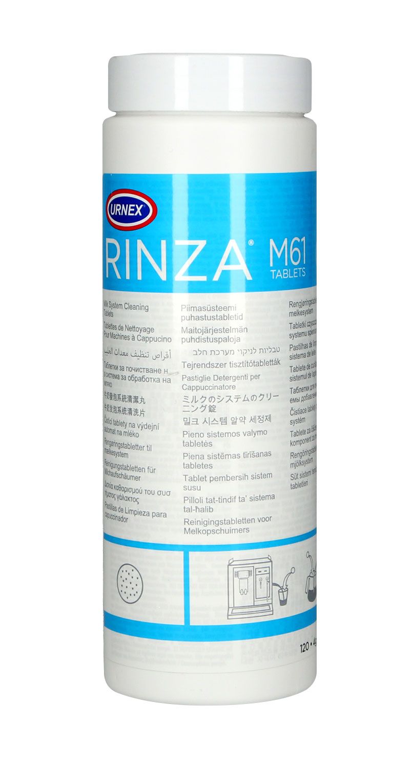 Tabletki do czyszczenia spieniacza i dysz Urnex Rinza 120szt.